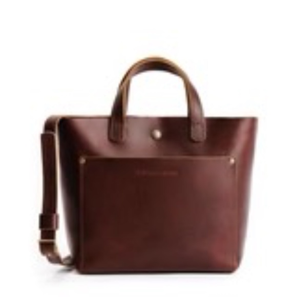 Portland Leather Handbags - Portland Leather Goods Mini Crossbody Tote